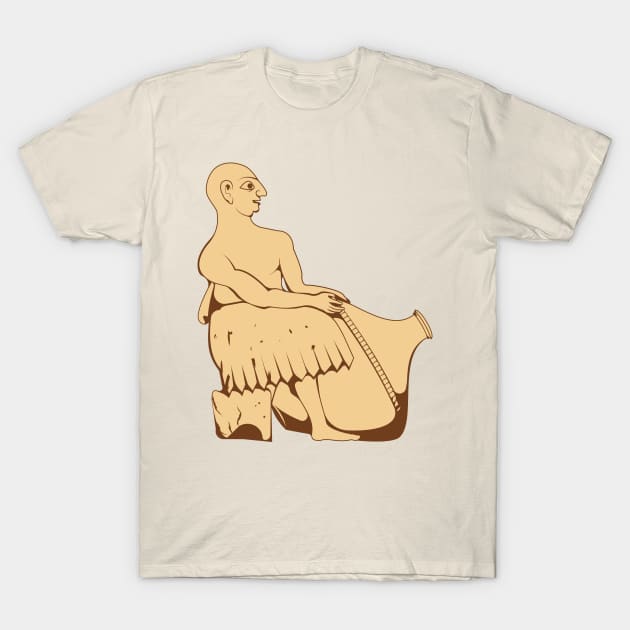 Sumerian milk man T-Shirt by Dingir ENKI